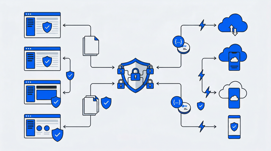 SSO Authentication Flow: Service Providers, Identity Provider and Cloud Services