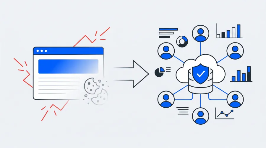 Third-party cookies transitioning to first-party data infrastructure